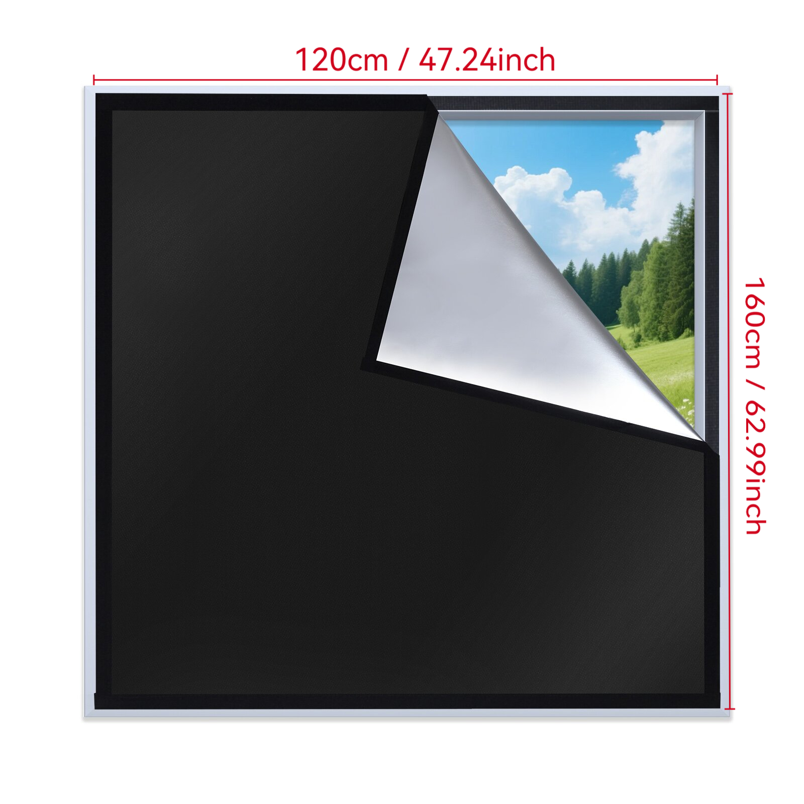 DIY100% Blackout Curtain Fabri - Home Textiles Curtains บทวิจารณ์และราคา